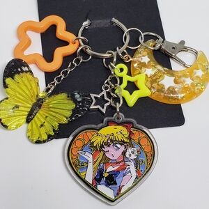 Handmade Sailor Moon Sailor Venus Keychain